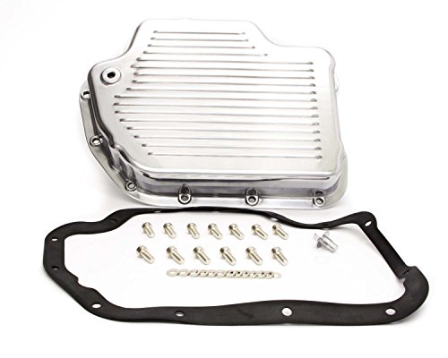 Image of Racing Power Company R8492 Polished Aluminum Finned Transmission Pan