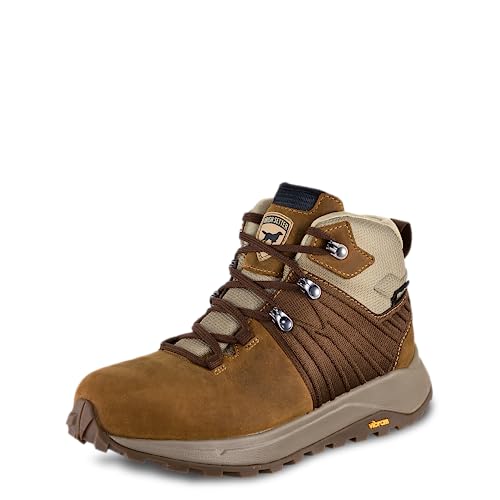 Irish Setter, Cascade, Women's, 5", Waterproof, Aluminum Safety Toe, Work Boot, Brown, 9 B (Medium)