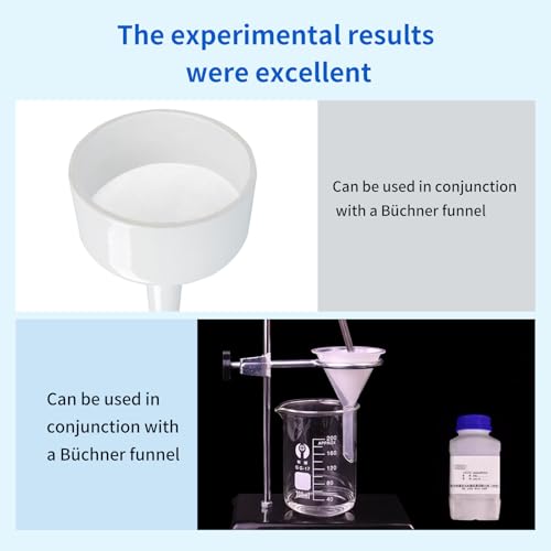Image of Qualitative Filter Paper Circles,2-Box 9cm Diameter Cellulose Filter Paper with 20 Micron Particle Retention Medium Filtration Speed, Set of 2 x 100 Pcs (200, 9cm)