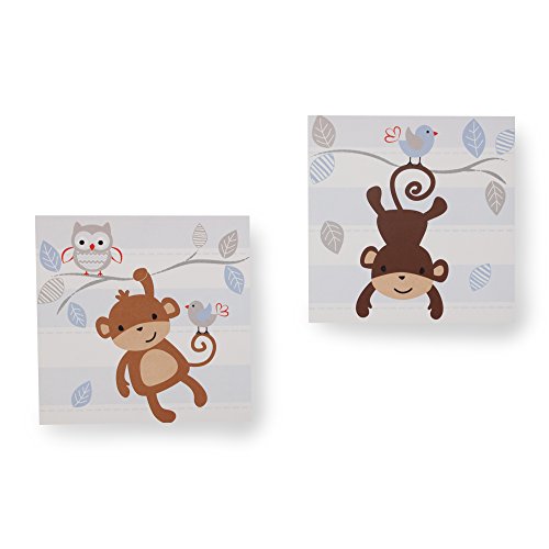 Bedtime Originals Mod Monkey Wall Decor