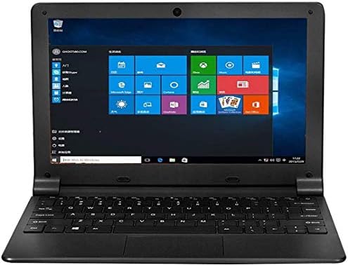 Idol IDOL Laptop 10.1Inch Quad Core Ultra Thin PC, 2GB RAM 32GB Storage 1.92GHZ USB 2.0 Windows 10 HD Graphics WiFi, HDMI, BT, Supports 128GB TF-Card Notebook Computer (Black), 4-10.99 inches