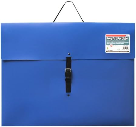 Star Products Poly Art Portfolios, 23-Inch by 31-Inch, Blue