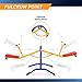 gym dandy Teeter-Totter Home Seesaw Playground Set TT-210, Multi Colored, 37.00 x 31.00 x 85.50 inches
