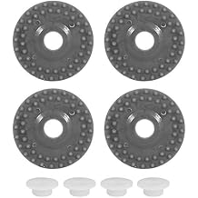 HEEPDD Knitting Machine Rubber Wheel, Metal 4 Ring Accessory for Easy Installation Compatible with Silver Reed SK840 SK830 SK580 SK270 for Home Crafters DIY Enthusiasts Professionals
