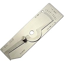 RIVERWELD V-WAC Single Weld Gage Welding Inspection Thread Gauge Checks 1/4 Inch Undercuts Pits Crown Height Porosity Pits