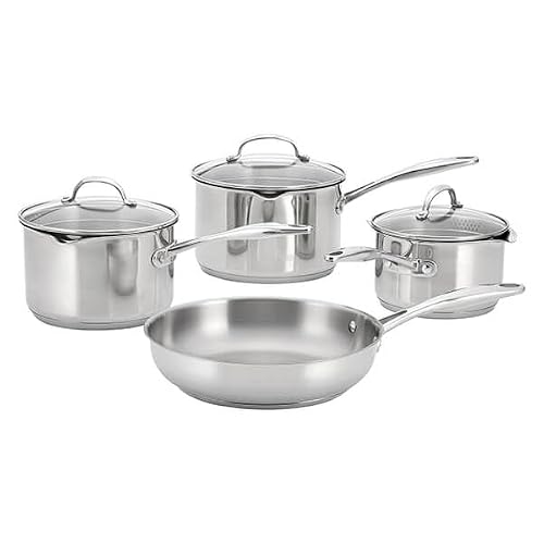 Image of Stellar 7000 Profile 4 Piece Draining Cookware Set