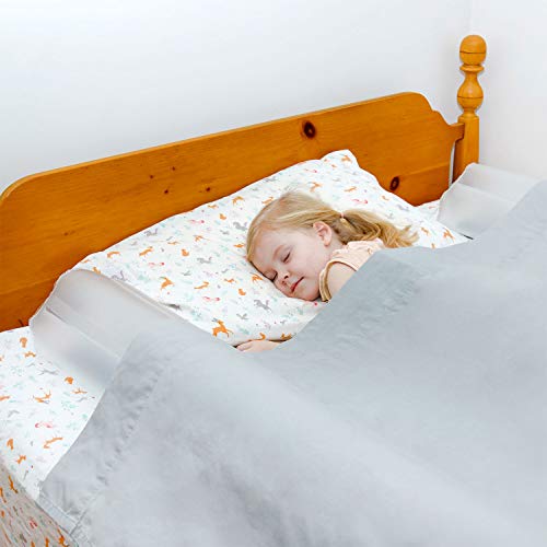 Inflatable Bed Rails for Toddlers [2 Pack] - Portable Travel Bed Rails & Blow-Up Bed Bumpers with Non-Slip, Non-Skid Security - Twin/Full Bed Safety Guard - Use for Home, Hotel, Vacation