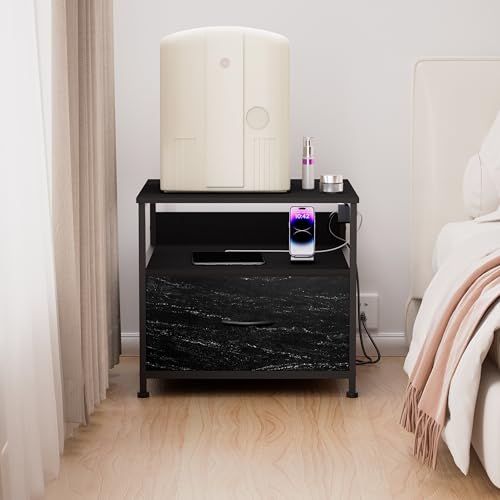 Portable Mini Fridge with Freezer