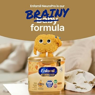Enfamil NeuroPro Baby Formula, Brain Building Duo DHA & MFGM, Exclusive Immune Supporting HuMO6 Blend, Powder Infant Formula, Baby Milk, 20.7 Oz