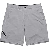 Schnell trocknender synthetischer Stoff: 55 % recyceltes Polyester, 26 % Polyester, 13 % Baumwolle, 6 % Spandex-Synthetikstoff – atmungsaktiv, leicht und schnell trocknend.