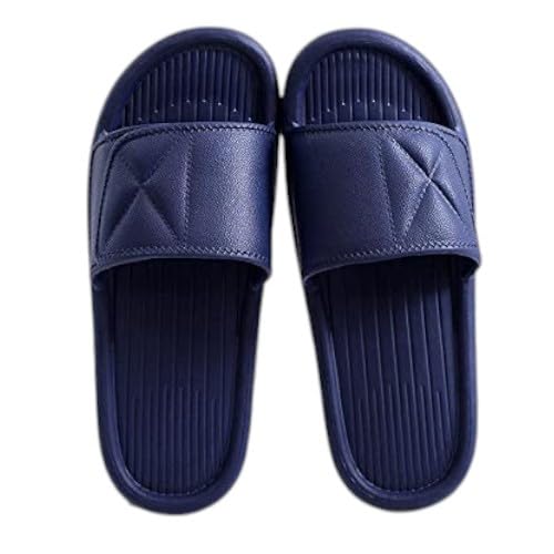 Image of DRUNKEN Slippers For Women Winter Sandals Casual Flats Home Footwear Man Girls Sliders Flip Flops Chappals Ladies Clogs Sleeper Slides Stylish Ortho Soft
