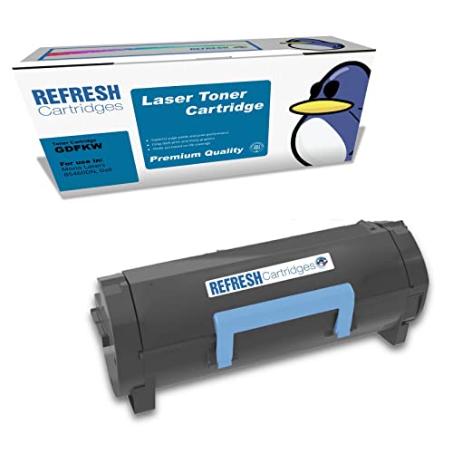 Image of Refresh Cartridges Remanufactured Toner Cartridge Replacement for Dell 593-11187 (Black)