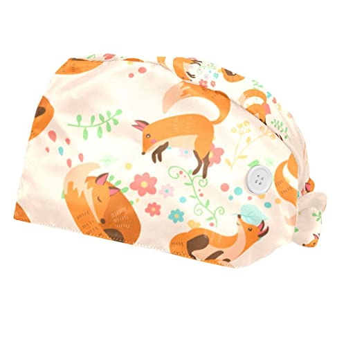 Bandeau anti-transpiration intégré sur ces 2 chapeaux bouffants mignons