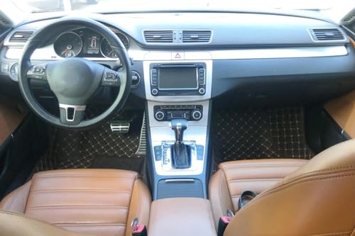 Rejilla de ventilación premium para salpicadero de VW Passat CC B6 B7 con acabado de pintura 3
