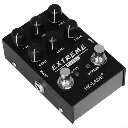 Pedal de efectos de guitarra eléctrica con 10 opciones de ecualización para dar forma a medida del tono