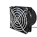 Exhaust Fan Portable Ventilator Camping Tree Houses Sheds Pipe Fan Ventilation Fan for Window Garage Toilets Kitchen Offices, Single Fan