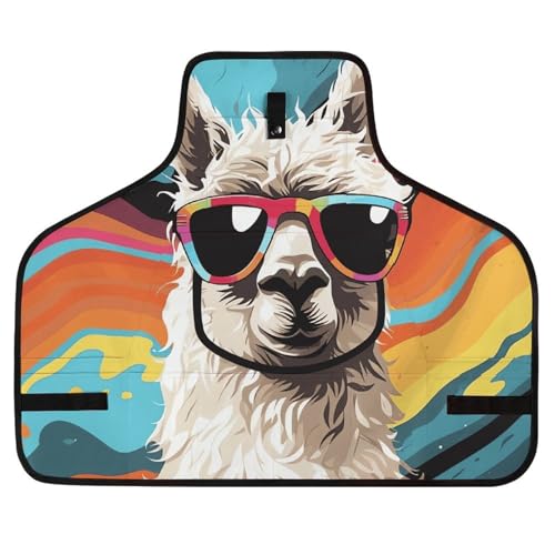 Delantal de trabajo con diseño Alpaca y hebilla de liberación rápida miniatura 1