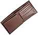 Nautica Men's Leather Passcase Wallet with Large Bill Compartment and ID Window