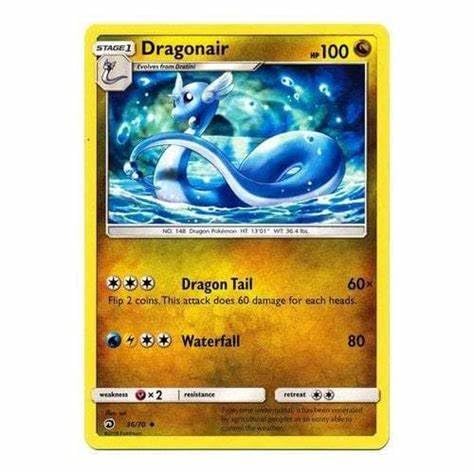 Pokemon - Dragonair 36/70 - Dragón Majesty - Tarjeta individual Pokemon - Poco común