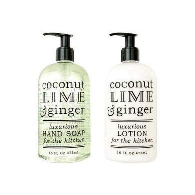 Greenwich Bay Trading Company Kitchen Collection: Coconut Lime & Ginger (Hand Soap & Lotion)