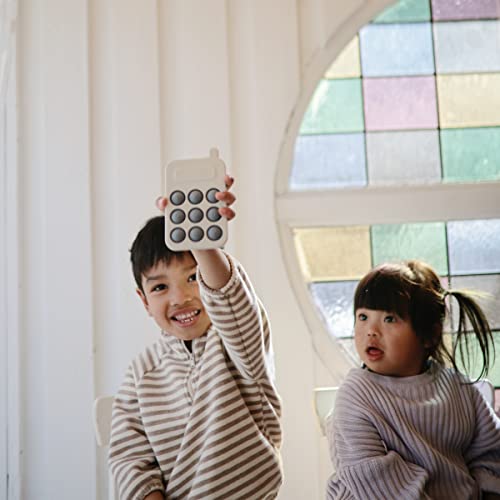 mushie Phone Press Toy Tradewinds für Kinder & Babys | Sensorisches Spielzeug | Konzentration & Aufmerksamkeit | Sichere & Hochwertige für Kleinkinder Kinder Jungs & Mädchen | Tradewinds