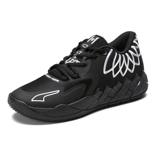 PUMA Mens Mb.01 Lo Basketball Sneakers Shoes - Black - Size 10.5 M2