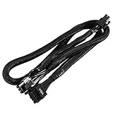 Ctzrzyt 2Pack 8 PIN TO Dual 8 Pin 6 PIN PCIE VGA Power Supply Cable for EVGA Supernova G2 G3 G5 P2 T2 GS G+ 650 750 850 1000 - Image 2