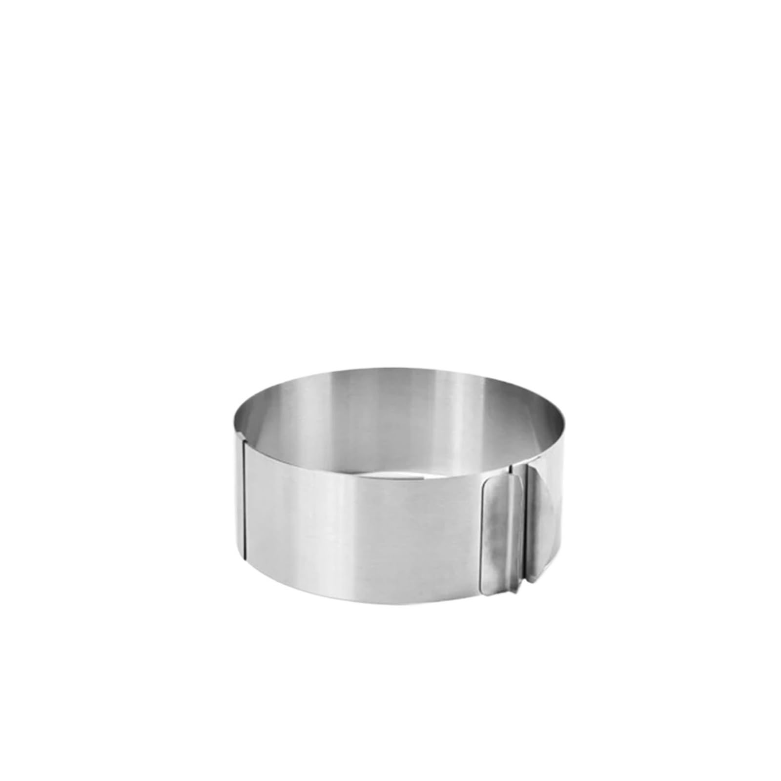 Anillo Para Tarta 1 molde for pastel, anillo for pastel, redondo ajustable de acero inoxidable, molde for pastel de 6 a 12 pulgadas, suministros for hornear pasteles de cocina, anillos for comida y po