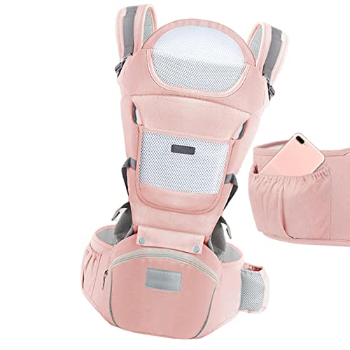 Recém-nascido portador - Criança Sling Carrier,Portador de quadril infantil com ventilação de 360°,