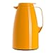 Emsa 508363 Isolierkanne, Thermoskanne, 1,5l Füllvolumen, Kaffeekanne, Quick Tip Verschluss, Basic in orange