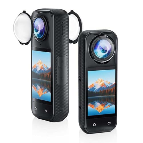 Protection d'objectif Insta360 X5 en verre trempé 9H premium PULUZ