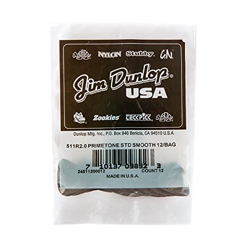 Dunlop 511R200 Médiators Primetone Standard 2,00mm sachet de 12 - Les Beatles, Paul McCartney, John Lennon, RIngo Starr, George Harrison Dunlop 511R200 Médiators Primetone Standard 2,00mm sachet de 12 – Image 5