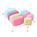 RETON 4 Pcs Portable Candy Color Soap Container Case Box Holder Organizer for Home, Bathroom, Hiking, Traveling, Camping and Other Outdoor Activities (4 Small)