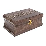 Die Box wurde handgefertigt von indischen Künstlern mit traditionellen Handwerkskunst Native zu Ihnen.