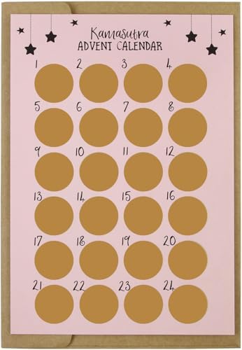 Advent Calendar Christmas Scratch Card - Advent Calendar - Surpri...