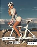  Cycling 2023 2024 Planner: BIcycle Bliss Two Years monthly planner 2023 2024, 8.5 / 11 inches . With Large Note section To Mark Goals & Events & ... List ... Perfect Cycling Gifts For Lovers .