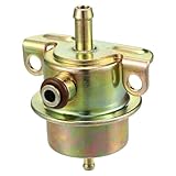 Partuto Kraftstoffdruckregler Nr. 3530122000/3530122002 - Kraftstoffeinspritzdruckregler für Alfa Romeo 164 1991-1993 Metall Bronze Farbe - 1 Stück