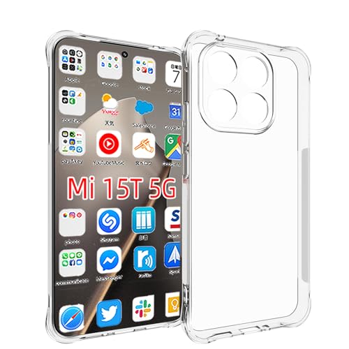 �w�S�ʕی�xxiaomi 15t �P�[�X �ی�J�o�[ ���^ xiaomi 15t �X�}�z�P�[�X TPU�ގ��w�l�����G�A�N�b�V�����\���x �ϏՌ� �P�[�X ���ϖh�~ �V���I�~15t �p�� �J�o�[ ����~��/�C�菝�h�~/�_��/����/�y�E��/����