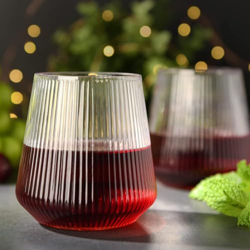 Image of WRINGO 250ml Italian Premium Juice Glasses and Transparent Water Glass Medium Size Tumbler Glasses for Drinking Water and Cocktail (WR-15, Set of 12)