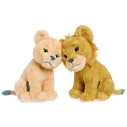 Der König der Löwen – Der Film, Plüsch, 17 cm, Simba & Nala Kuscheltiere, Magnetfunktion, Kuss, Spielzeug für Kinder ab 3 Jahren, LNN02 – Bild 7