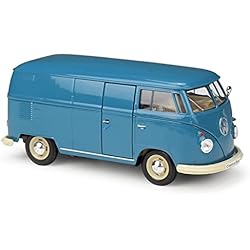 YAOSHIHENG Auto Modelo Excelente Opción Regalo 1:24 para 1963 Volkswagen T1 Bus Modelo Ficticio De Metal Coche Clásico Coleccionable Decoraciones Interiores Regalo (Color : Natural)