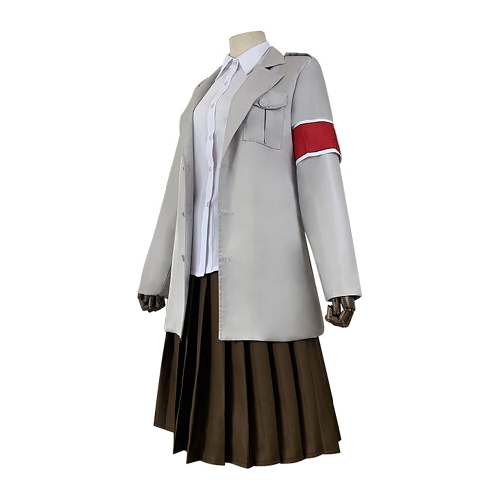 Levi kostium cosplay Eren Jaeger stroje cosplay anime korpus ankietowy mundur harcerstwo legion wolność skrzydła kostium długa kurtka spodnie pełny zestaw na Halloween