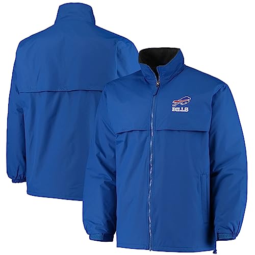 Image of dunbrooke Men's Royal Indianapolis Colts Triumph Fleece Full-Zip Jacket