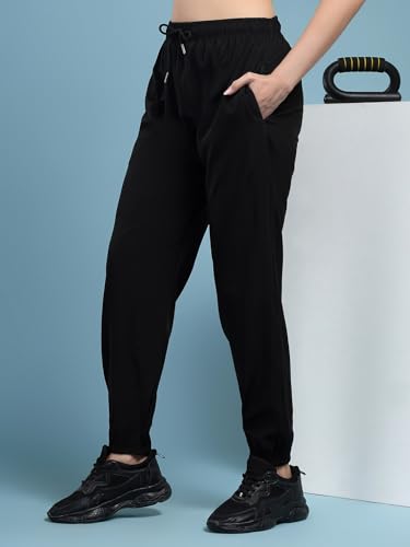 Image of bearbrother Women Regular Fit Solid Trackpant