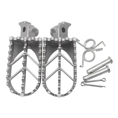 Repose-pieds de motocross en acier inoxydable durable pour XR50R et CRF50F