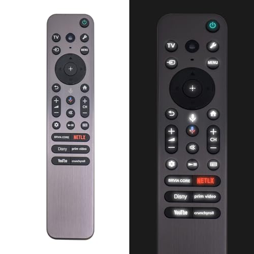 Télécommande vocale Sony Bravia 2023 2024 rétroéclairée avec fonction bip