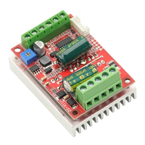 DC 6-60V 400W 3 Phases Hall Brushless Motor Controller Board BLDC PWM PLC Driver Module with Forward/Reverse/Brake Function - Image 5