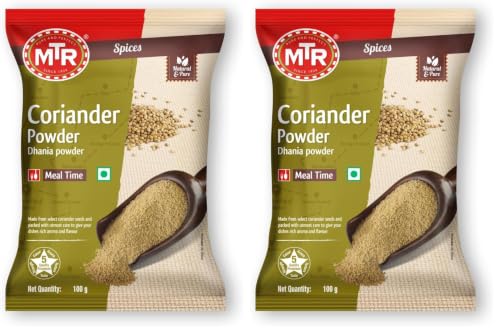 Image of MTR Coriander Powder - 100 Gm (Pack of 2)