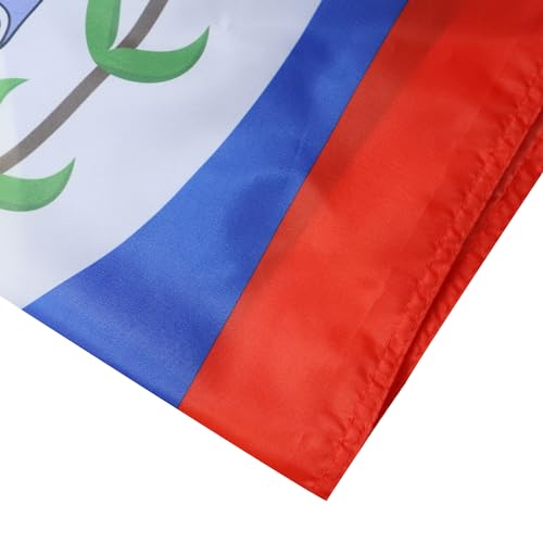 Image of AZ FLAG Set of 5 Belize Flags - 90 x 60 cm - 100% Polyester Belize Flag with Integrated Metal Eyelets