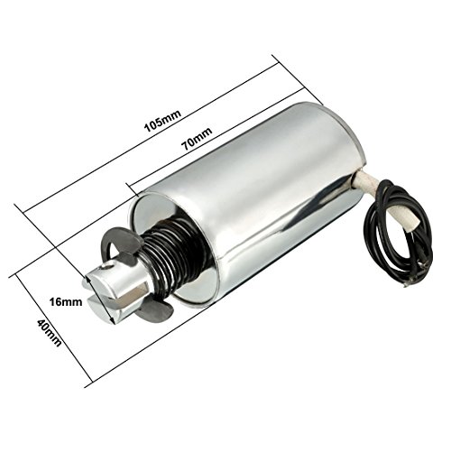 Solénoïde Électroaimant 12V 120N Mq8-z57b à force linéaire stable - 3